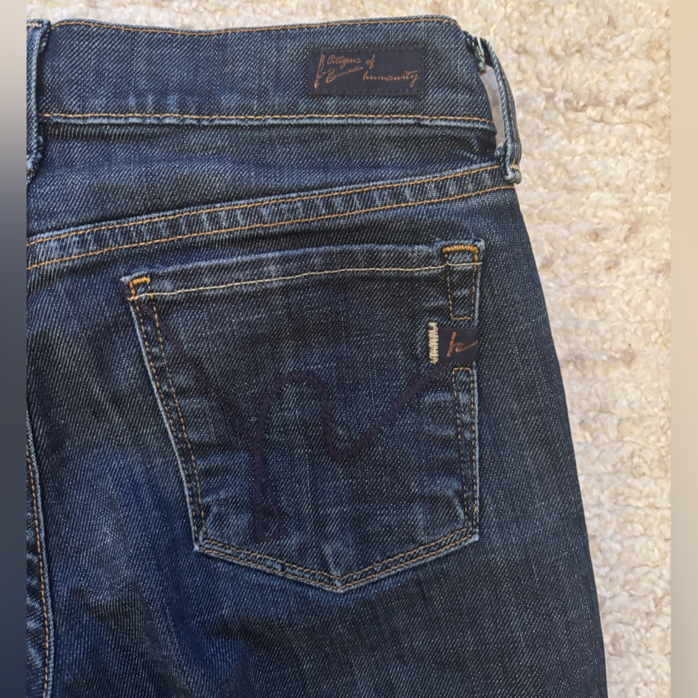 CITIZENS OF HUMANITY LOW RISE BOOTCUT Kelly Style Women’s SZ 25 Y2K Retro Boho - Picture 7 of 9